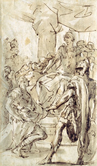 David Declines King Saul’s Weapons by Sebastiano Ricci